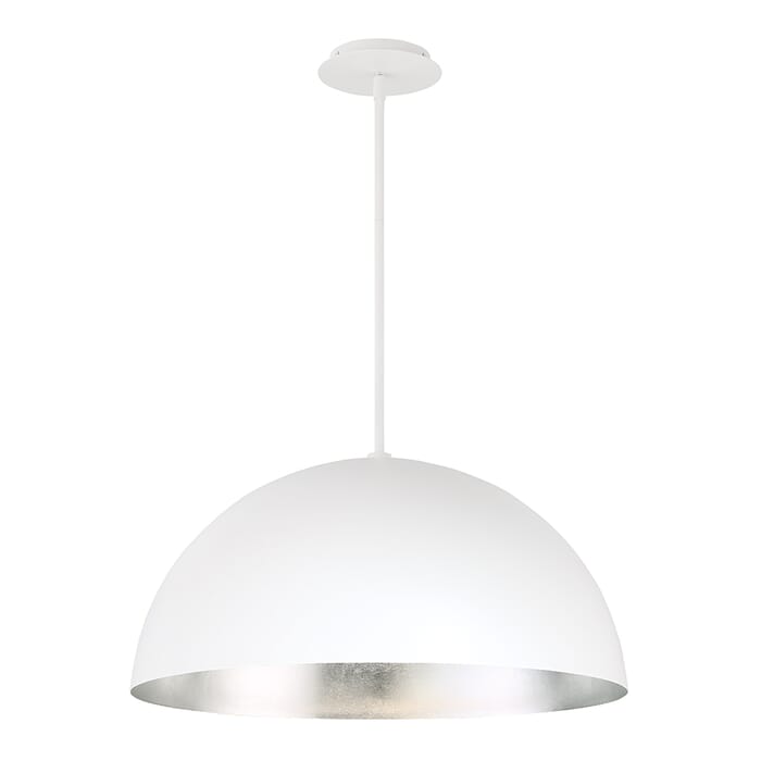 Modern Forms Yolo 1-Light Pendant in Silver Leaf Modern Forms Yolo 1-Light Pendant in Silver Leaf