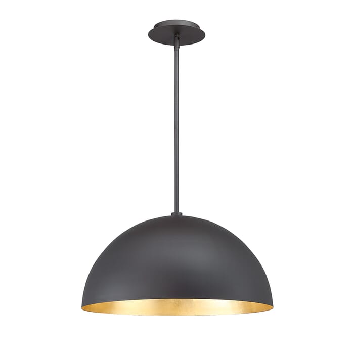 Modern Forms Yolo 1-Light Pendant in Gold Leaf Modern Forms Yolo 1-Light Pendant in Gold Leaf