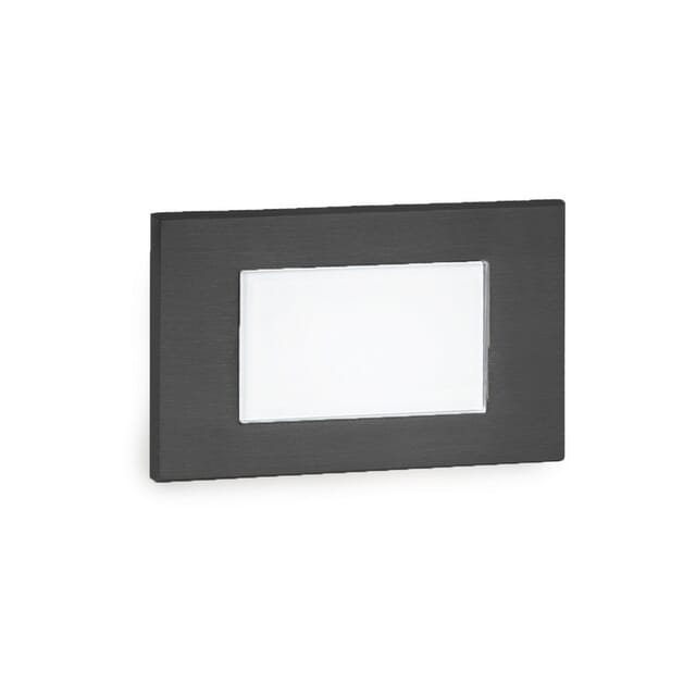 Lighting Low Voltage Diffused Step and Wall Light Black - LightsOnline.com