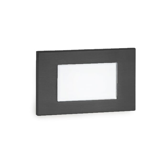 WAC Lighting 1-Light LED Low Voltage Diffused Step and Wall Light in Black WAC Lighting 1-Light LED Low Voltage Diffused Step and Wall Light in Black