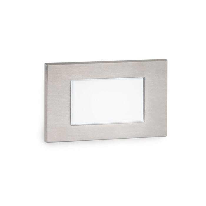 WAC Landscape Rectangle LED Low Voltage Step and Wall Light in Stainless Steel WAC Landscape Rectangle LED Low Voltage Step and Wall Light in Stainless Steel