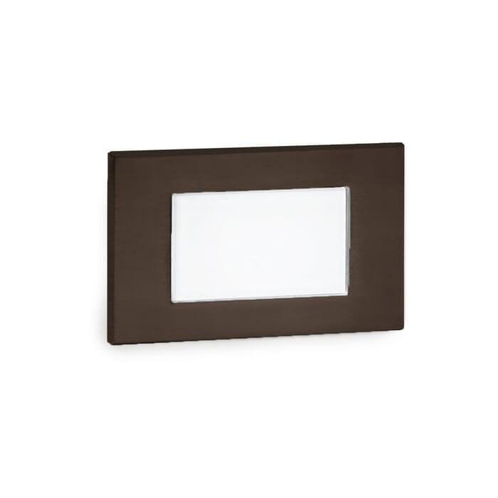 WAC Lighting 120V 1-Light LED Diffused Step and Wall Light in Bronze WAC Lighting 120V 1-Light LED Diffused Step and Wall Light in Bronze
