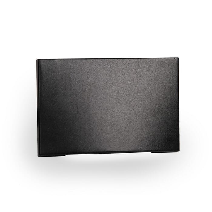 WAC Lighting 277V 1-Light LED Horizontal Scoop Step and Wall Light in Black WAC Lighting 277V 1-Light LED Horizontal Scoop Step and Wall Light in Black