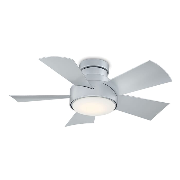 Modern Forms Vox Flush Mount Outdoor LED 38" Ceiling Fan in Titanium Silver Modern Forms Vox Flush Mount Outdoor LED 38" Ceiling Fan in Titanium Silver