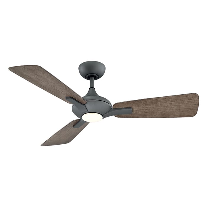 Modern Forms Mykonos 52" Outdoor LED Smart Ceiling Fan in Graphite Modern Forms Mykonos 52" Outdoor LED Smart Ceiling Fan in Graphite