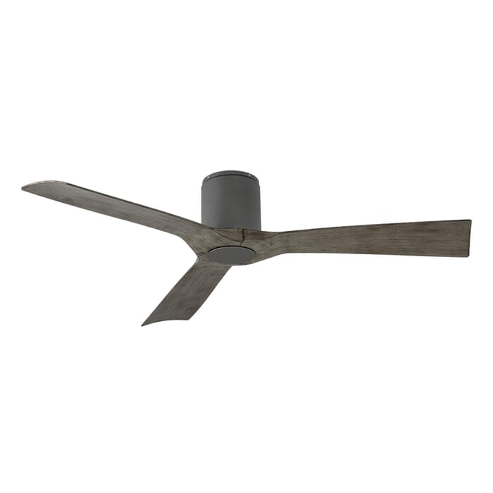 Modern Forms Aviator 54" Flush Mount Outdoor Smart Ceiling Fan in Graphite Modern Forms Aviator 54" Flush Mount Outdoor Smart Ceiling Fan in Graphite
