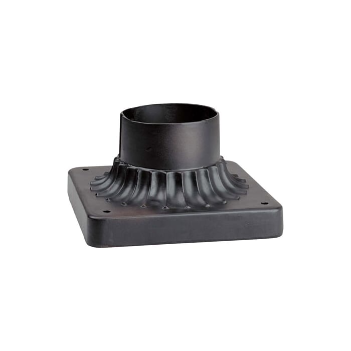 The Great Outdoors 4" Outdoor Post Lights/Outdoor Pier Mount in Heritage The Great Outdoors 4" Outdoor Post Lights/Outdoor Pier Mount in Heritage