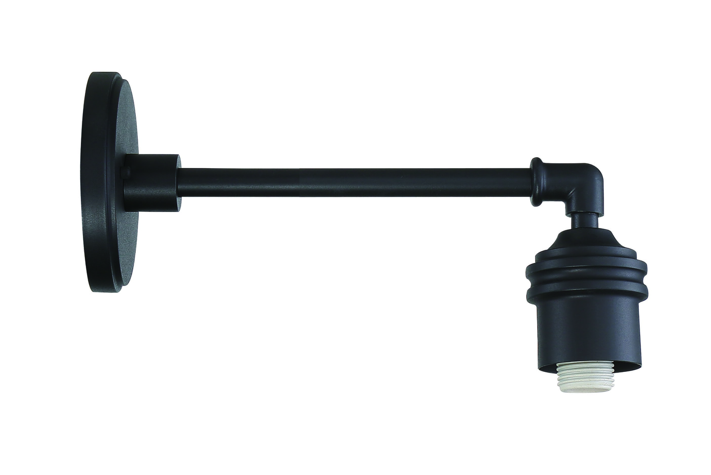 8" RLM Lighting Wall Mount in Black