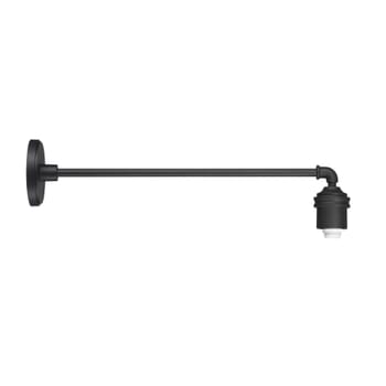 The Great Outdoors 8" RLM Lighting Wall Mount in Black