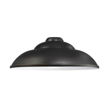 The Great Outdoors 6" RLM Lighting Shade in Oil Rubbed Bronze with Matte Gold