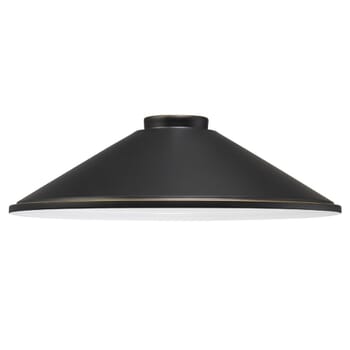 The Great Outdoors 5" RLM Lighting Shade in Oil Rubbed Bronze with Matte Gold