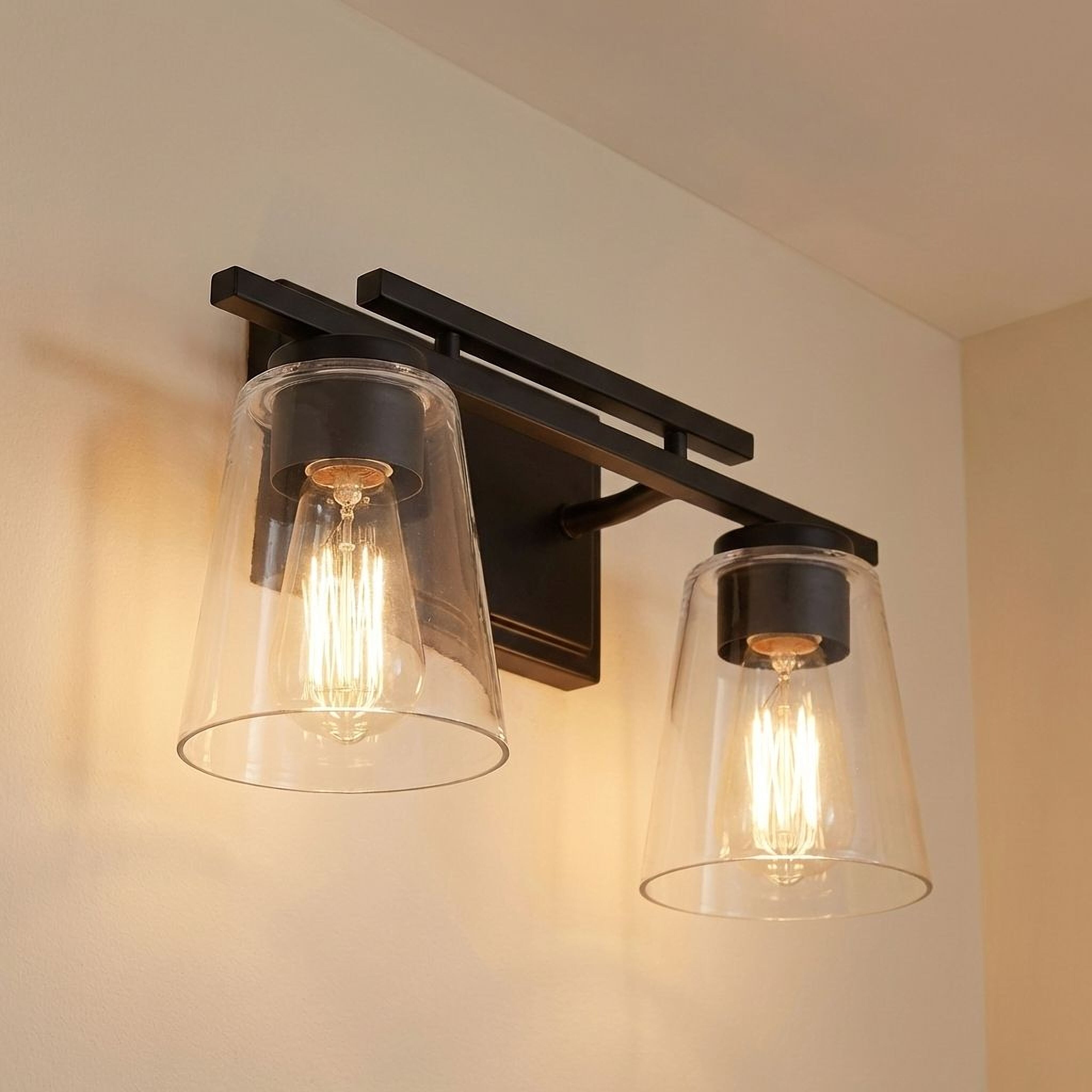 Savoy House Calhoun 2-Light Black Vanity Light