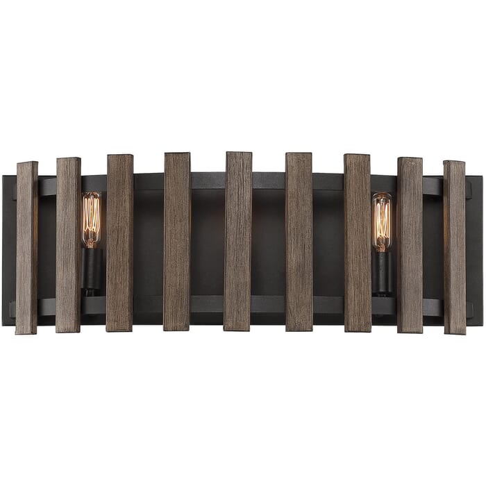 Savoy House Santiago 22.75" 3-Light Bathroom Vanity Light in Sapele Savoy House Santiago 22.75" 3-Light Bathroom Vanity Light in Sapele