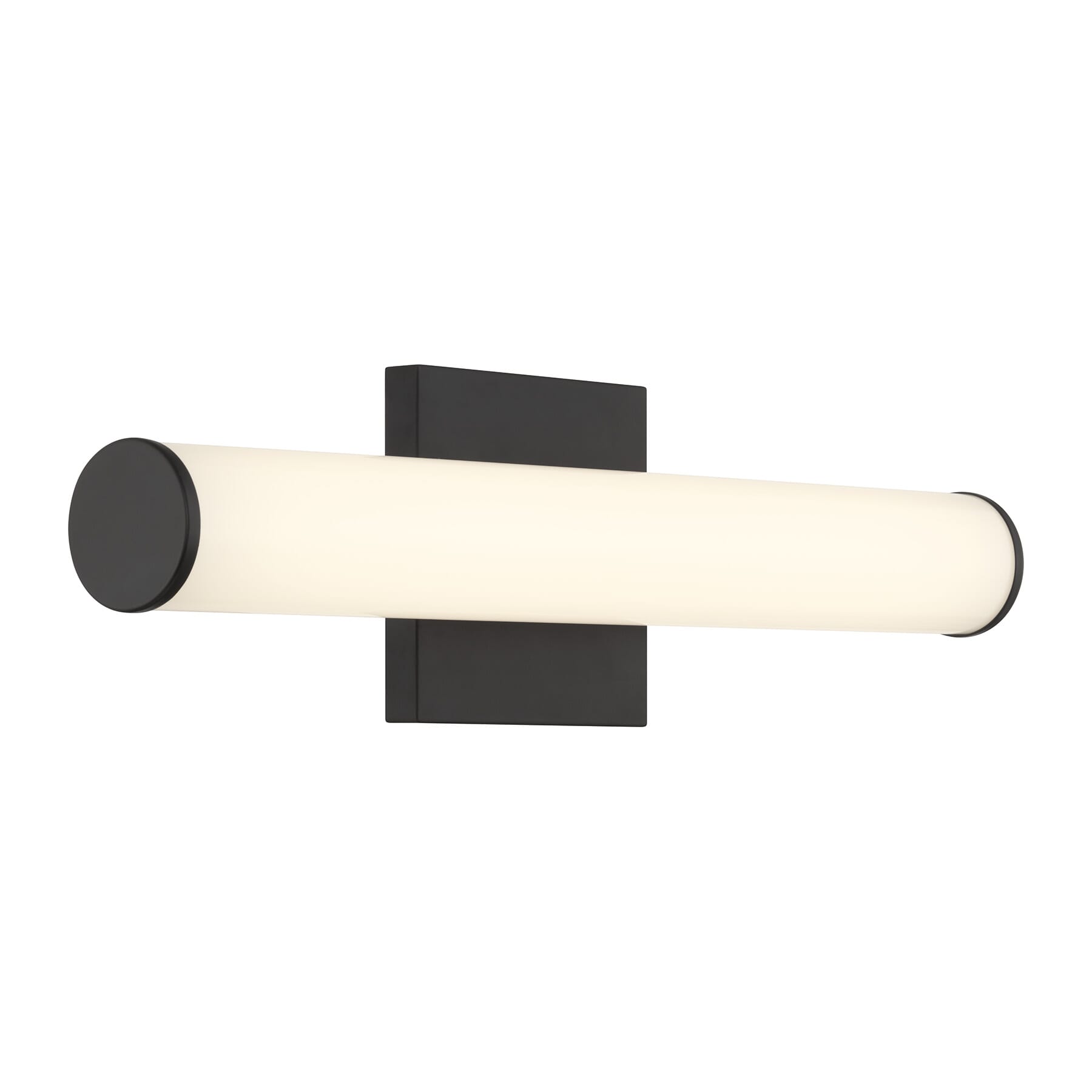 Photos - Chandelier / Lamp SAVOY House Colt 18" Contemporary LED Cylinder Vanity Light in Black 8-8888-18-BK 