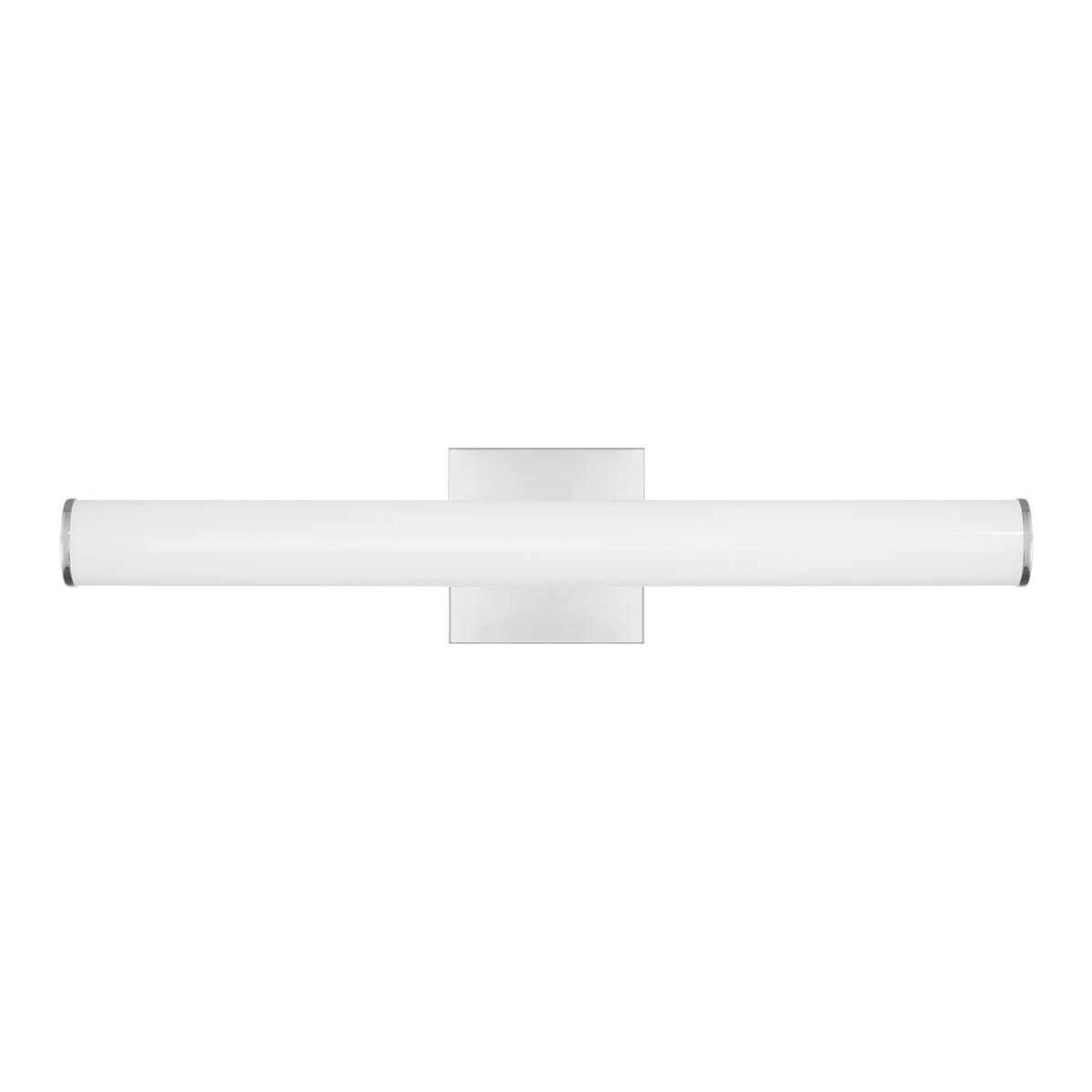 Photos - Chandelier / Lamp SAVOY House Colt 24" Contemporary LED Cylinder Vanity Light in Chrome 8-8888-24-CH