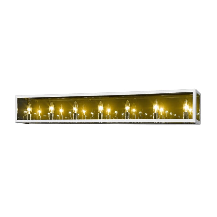 Z-Lite Infinity 7-Light Bathroom Vanity Light In Chrome Z-Lite Infinity 7-Light Bathroom Vanity Light In Chrome