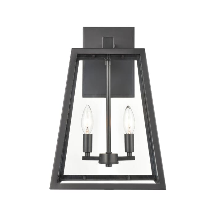 Millennium Grant 2-Light Outdoor Wall Light in Powder Coat Black Millennium Grant 2-Light Outdoor Wall Light in Powder Coat Black