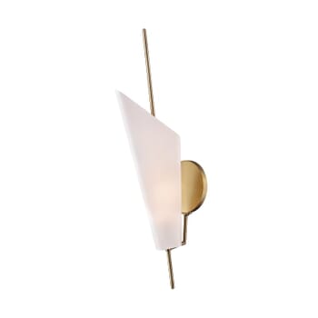 Hudson Valley Cooper 2-Light 23" Wall Sconce in Aged Brass