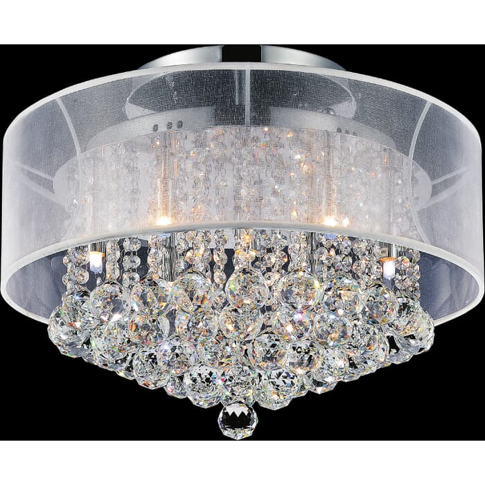 Nine Light Flush Mount Nine Light Flush Mount