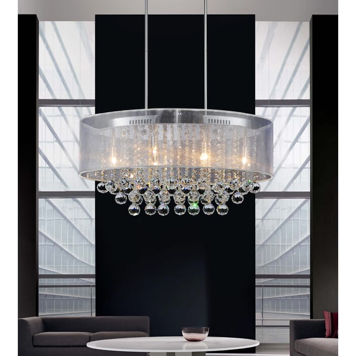 Six Light Chandelier by CWI Lighting Six Light Chandelier by CWI Lighting