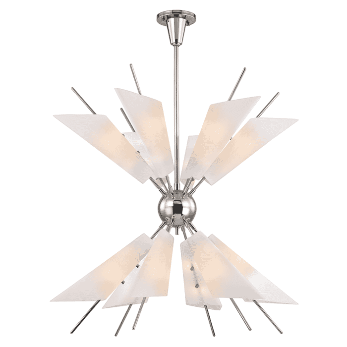 Hudson Valley Cooper 24-Light Chandelier in Polished Nickel Hudson Valley Cooper 24-Light Chandelier in Polished Nickel