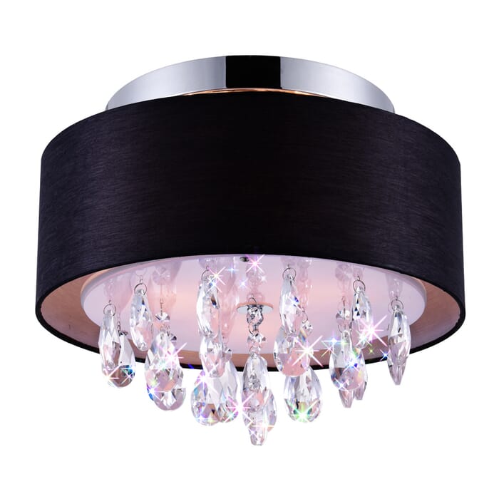Three Light Flush Mount by CWI Lighting Three Light Flush Mount by CWI Lighting