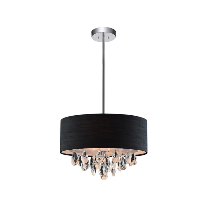 Three Light Chandelier by CWI Lighting Three Light Chandelier by CWI Lighting