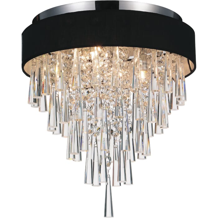 Four Light Flush Mount by CWI Lighting Four Light Flush Mount by CWI Lighting