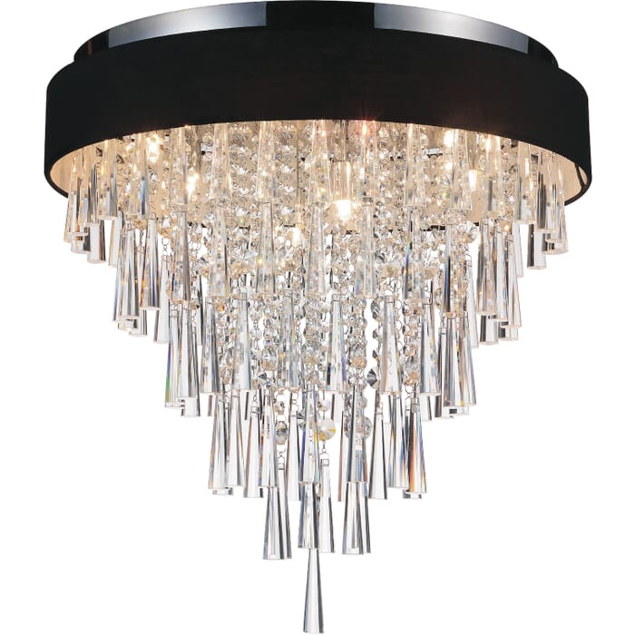Eight Light Flush Mount by CWI Lighting Eight Light Flush Mount by CWI Lighting