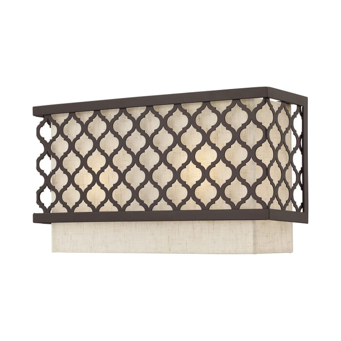 Arabesque 2-Light Wall Sconce in English Bronze Arabesque 2-Light Wall Sconce in English Bronze