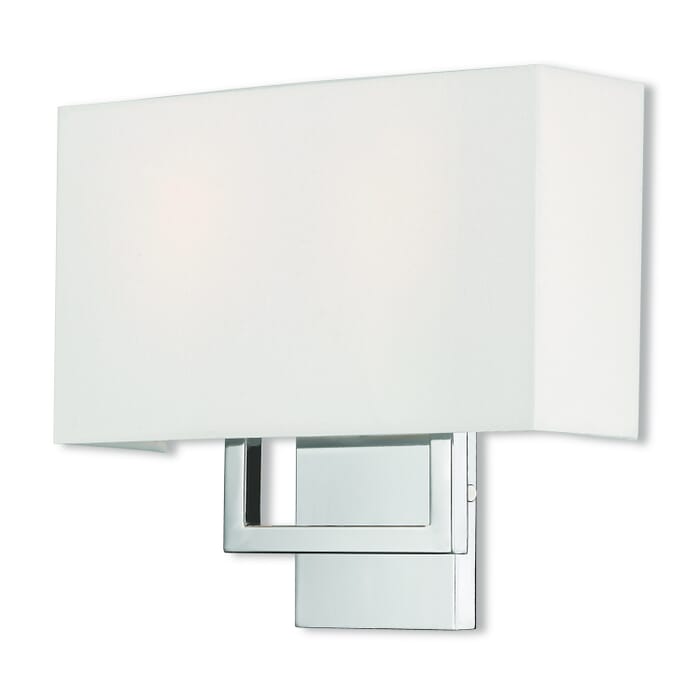 Pierson 2-Light Wall Sconce in Polished Chrome Pierson 2-Light Wall Sconce in Polished Chrome