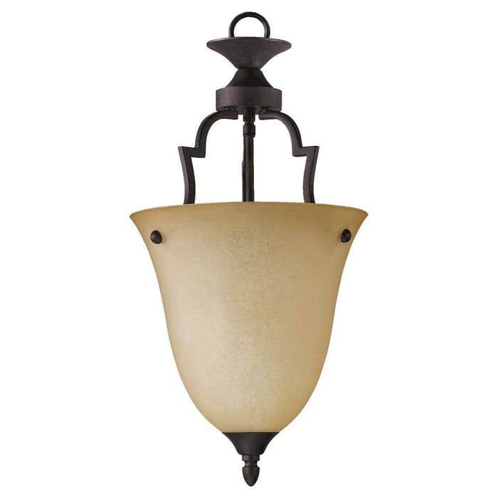 Quorum Coventry 11" Pendant Light in Toasted Sienna Quorum Coventry 11" Pendant Light in Toasted Sienna