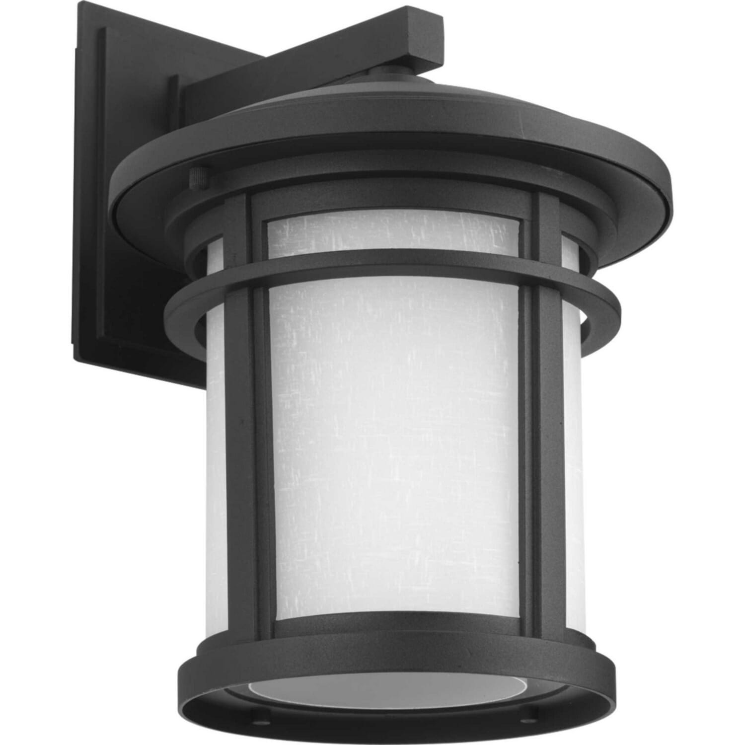 Black One Light Wall Lantern from the Wish Collection