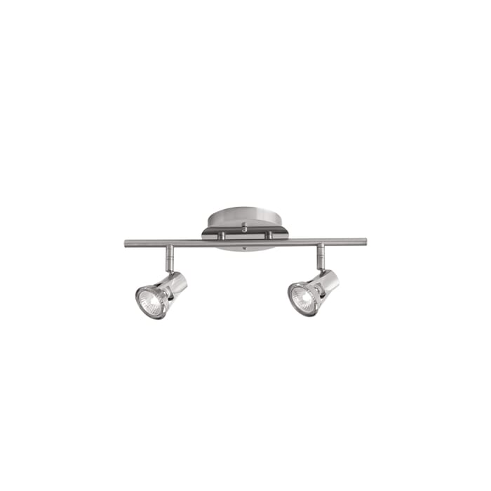 Kuzco Gatwick 2-Light Track Lighting in Nickel Kuzco Gatwick 2-Light Track Lighting in Nickel