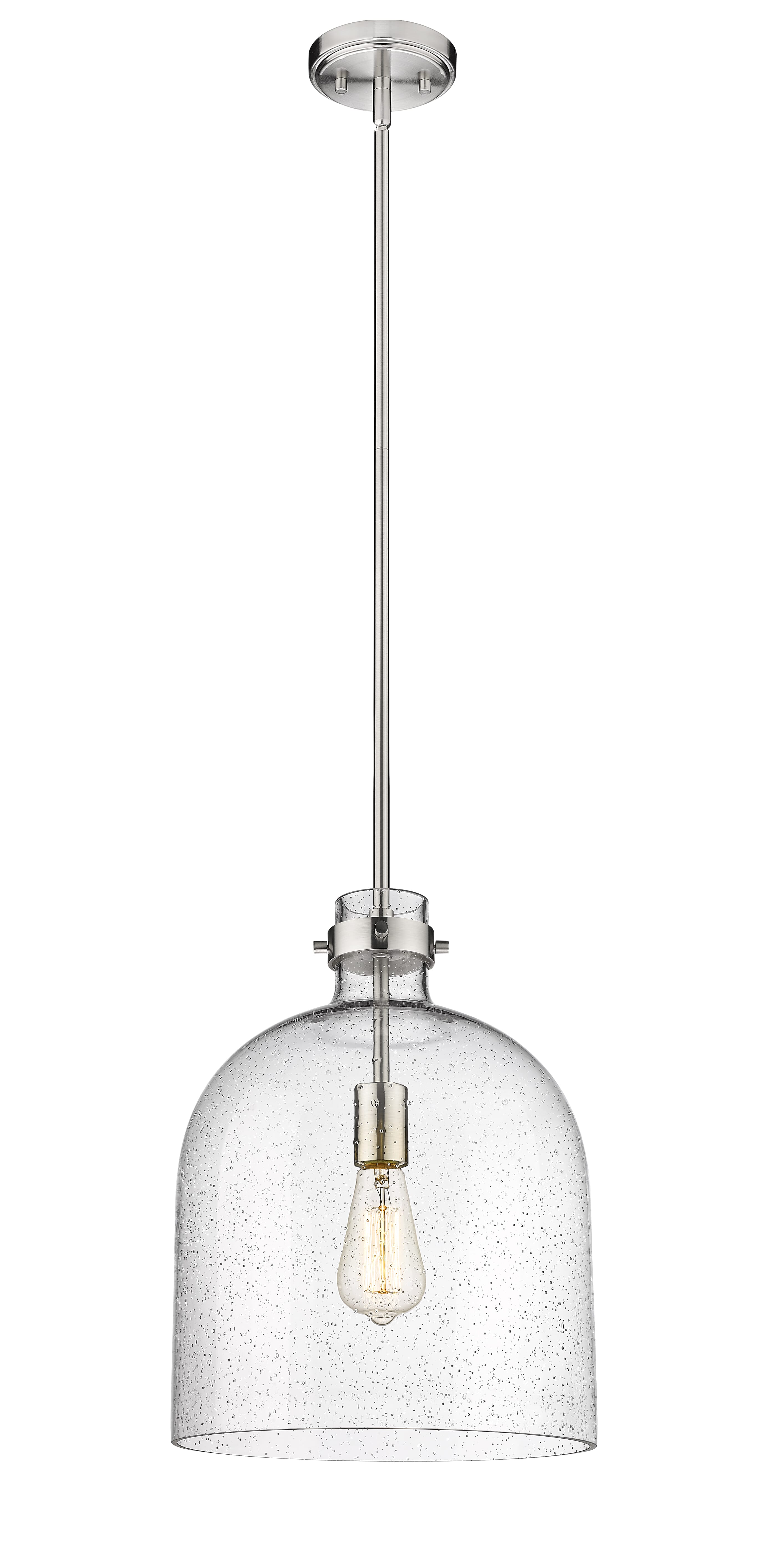 Z-Lite Pearson 1-Light Pendant Light In Brushed Nickel