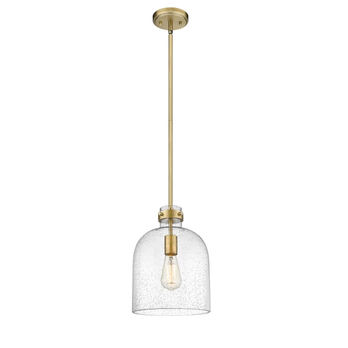 Z-Lite Pearson 1-Light Pendant Light In Rubbed Brass Z-Lite Pearson 1-Light Pendant Light In Rubbed Brass