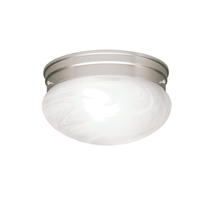 Ceiling Space 2-Light Flush Mount in Brushed Nickel Ceiling Space 2-Light Flush Mount in Brushed Nickel