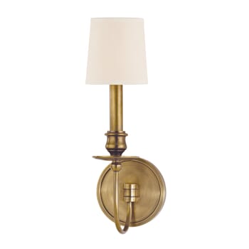 Hudson Valley Cohasset 14" Wall Sconce in Aged Brass