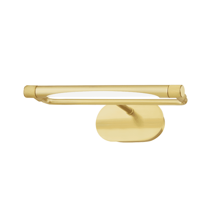 Hudson Valley Berkshire Picture Light in Aged Brass Hudson Valley Berkshire Picture Light in Aged Brass