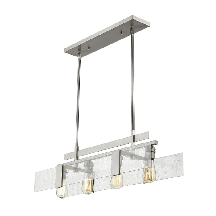 Four Light Linear Chandelier Four Light Linear Chandelier