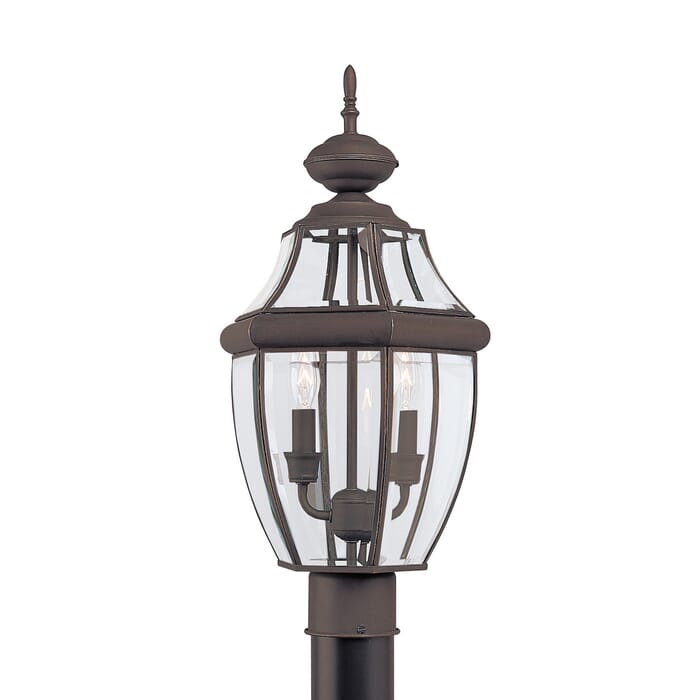 Sea Gull Lancaster 2-Light 22" Outdoor Post Light in Antique Bronze Sea Gull Lancaster 2-Light 22" Outdoor Post Light in Antique Bronze