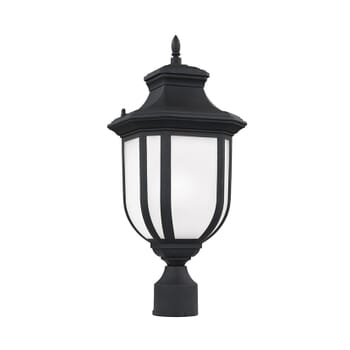 Sea Gull Childress 21" Outdoor Post Light in Black