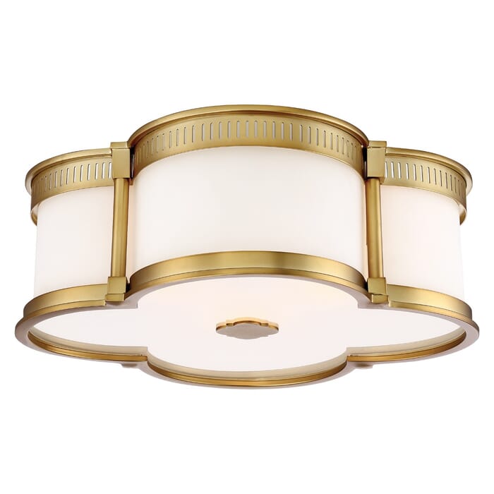 Minka Lavery Quatrefoil 16" LED Ceiling Light in Liberty Gold Minka Lavery Quatrefoil 16" LED Ceiling Light in Liberty Gold