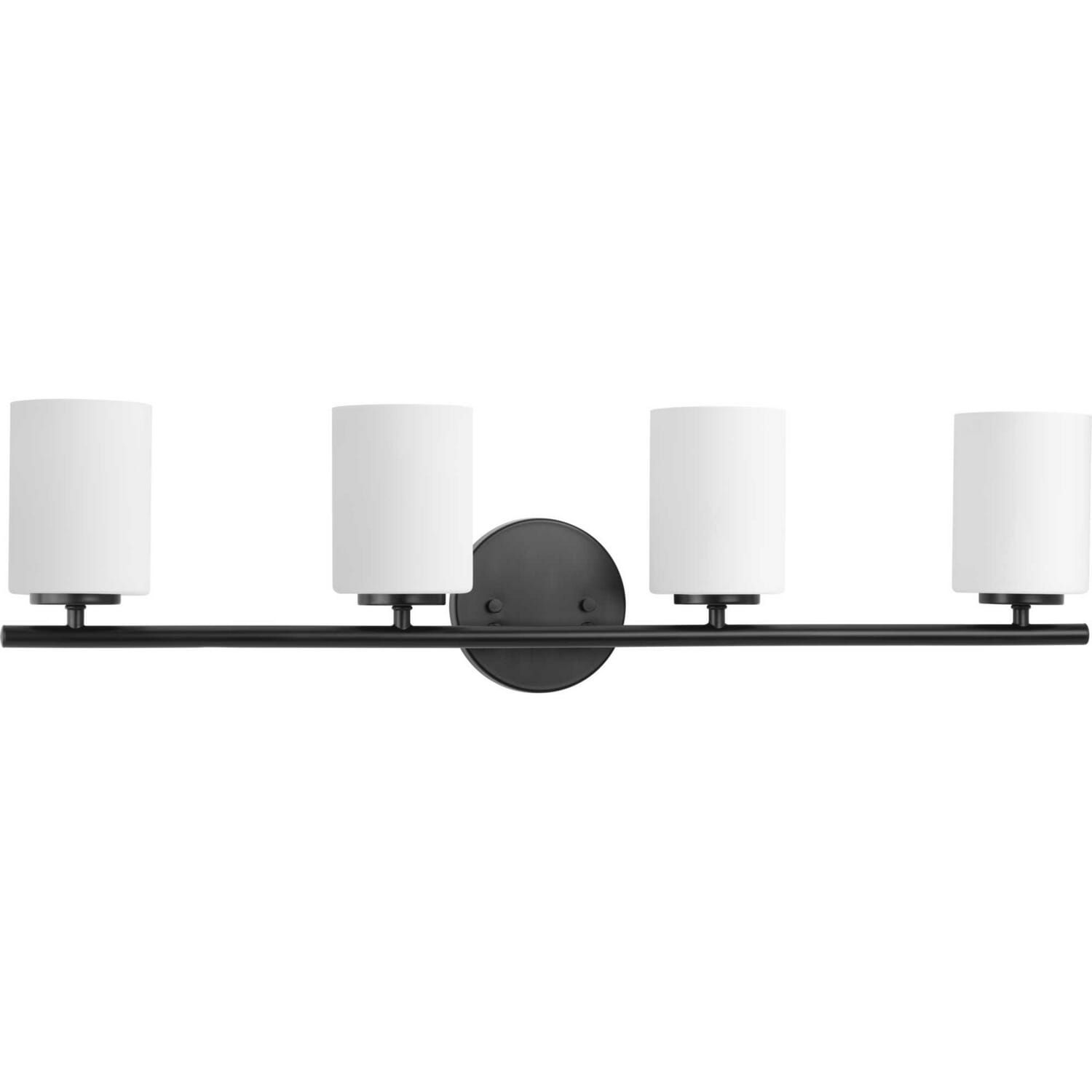 Black Four Light Bath Bracket from the Replay Collection