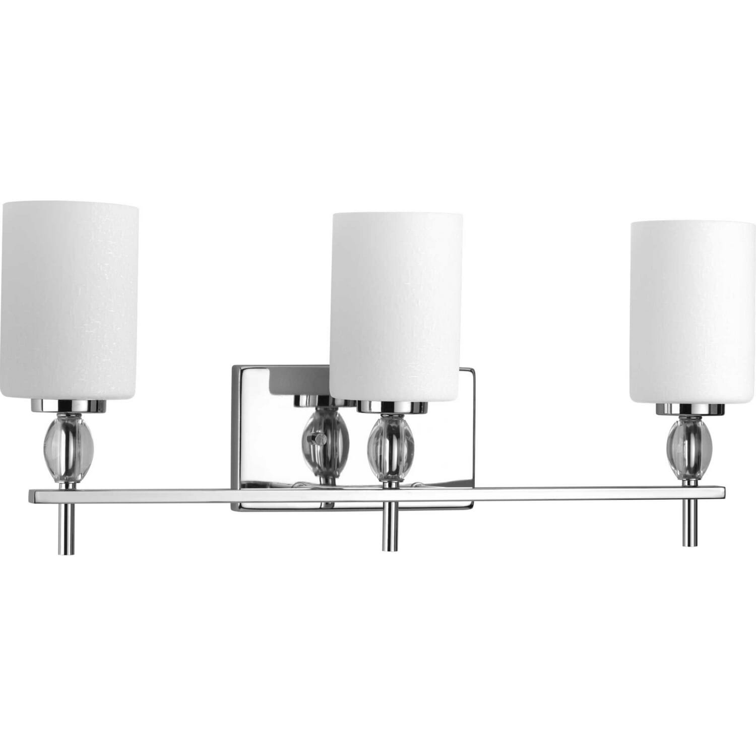Polished Chrome Three Light Bath from the Status Collection
