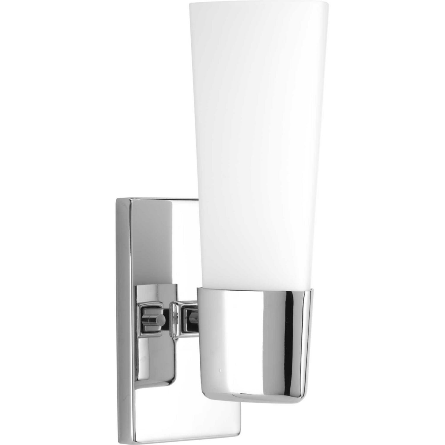 Polished Chrome One Light Bath from the Zura Collection