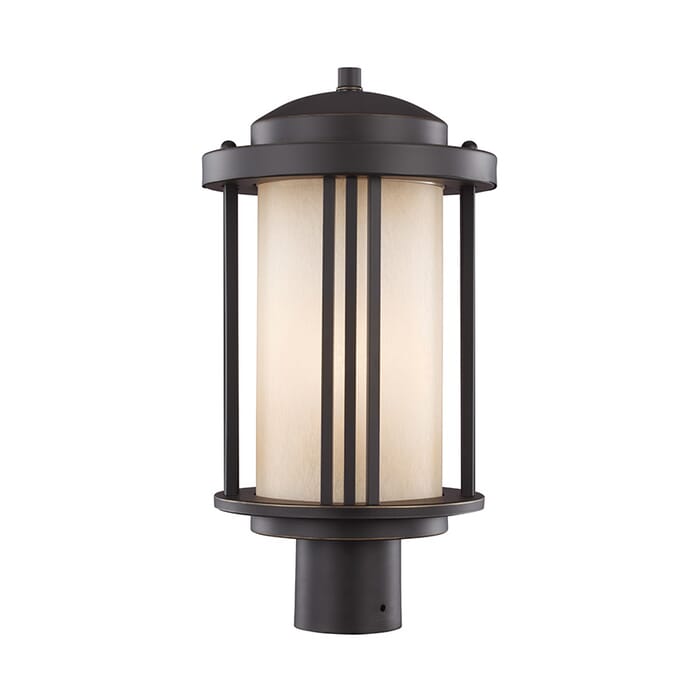 Sea Gull Crowell 17" Outdoor Post Light in Antique Bronze Sea Gull Crowell 17" Outdoor Post Light in Antique Bronze