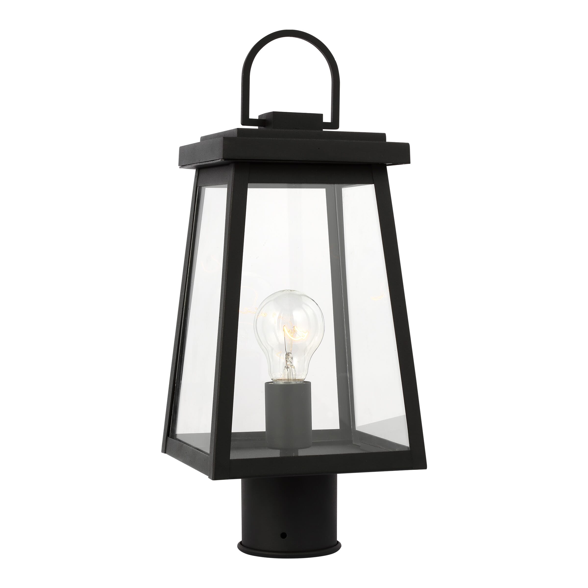 Sea Gull Founders Outdoor Post Light in Black