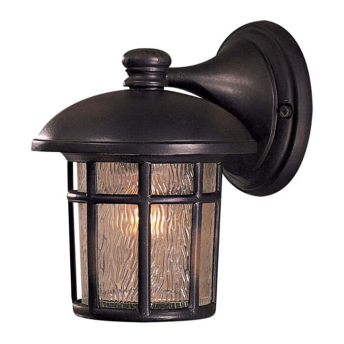 The Great Outdoors Cranston 9" Outdoor Wall Light in Heritage The Great Outdoors Cranston 9" Outdoor Wall Light in Heritage