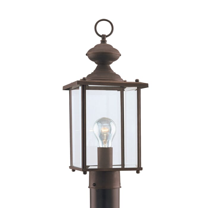 Sea Gull Jamestowne 17" Outdoor Post Light in Antique Bronze Sea Gull Jamestowne 17" Outdoor Post Light in Antique Bronze